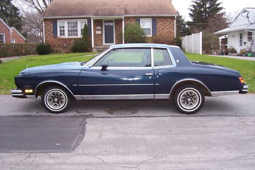 1980 monte carlo ~ rare, buick v6 turbo, 1 owner, original paint, barn find