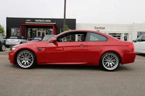 2011 bmw m3 rare melbourne red metallic, mint shape, low miles