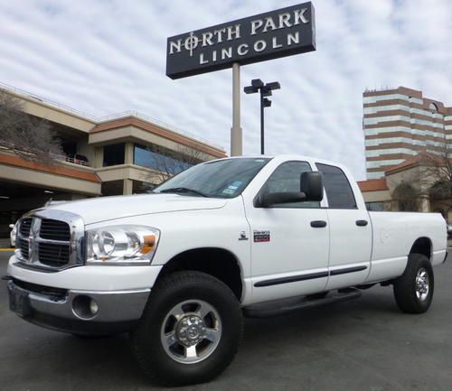 2007 dodge ram 2500 5.9l cummins diesel 4x4 quad slt auto long bed low miles 87k