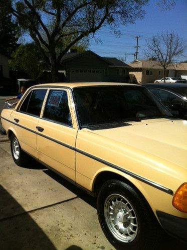 240 d mercedes, manual, new a/c, new tires