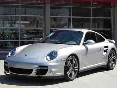 2010 PORSCHE 911 Turbo Coupe/ One-Owner/ PDK/ Silver over Grey/ Very Low Mileage, US $119,990.00, image 2
