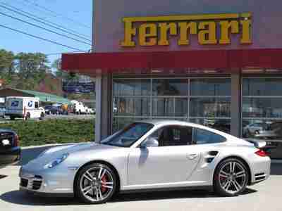 2010 PORSCHE 911 Turbo Coupe/ One-Owner/ PDK/ Silver over Grey/ Very Low Mileage, US $119,990.00, image 3