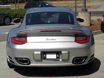 2010 PORSCHE 911 Turbo Coupe/ One-Owner/ PDK/ Silver over Grey/ Very Low Mileage, US $119,990.00, image 5