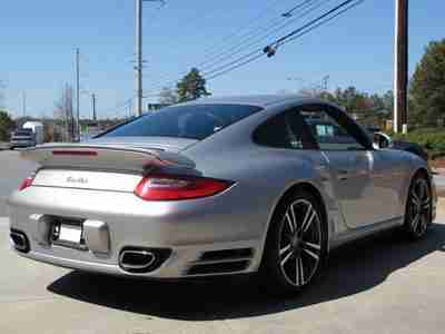 2010 PORSCHE 911 Turbo Coupe/ One-Owner/ PDK/ Silver over Grey/ Very Low Mileage, US $119,990.00, image 6