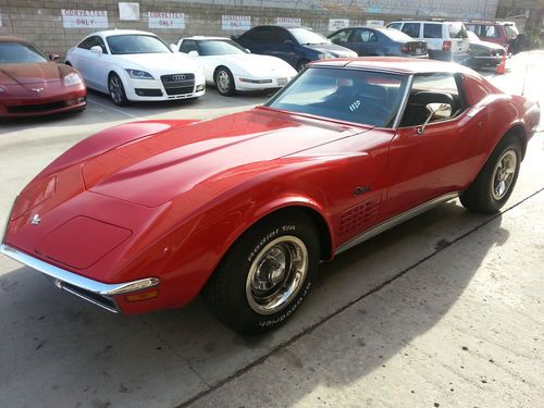 1971 corvette stingray 350 matching number (68 69 70 71 72 73 74 75 76 77)