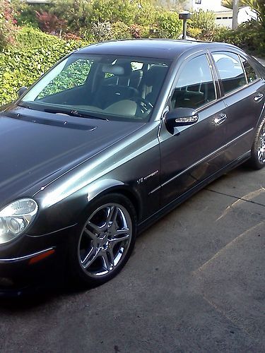 469 horsepower supercharged e55 amg mercedes