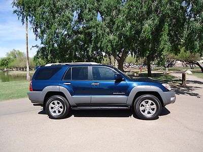 2003 toyota 4 runner ---- 4x4 ---- 1 owner -- super clean -- auto - make offer !