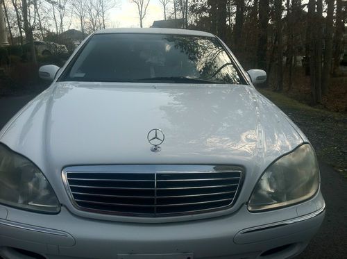 2000 mercedes-benz s430 limousine for sale as is! $12,000 or best offer!!