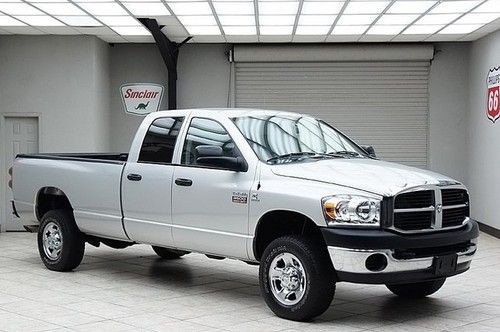 2009 dodge ram 3500 diesel 4x4 6-speed srw long bed quad cab 1 onwer