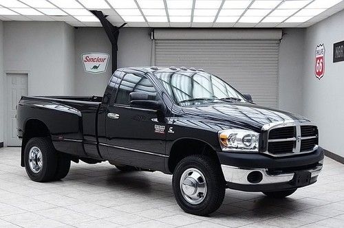 2007 dodge ram 3500 diesel 4x4 dually 6-speed regular cab slt texas truck