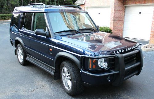 2003 land rover discovery se...blue...109k miles...no reserve