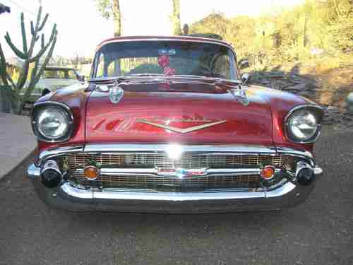 1957 Chevrolet Bel Air, 2dr hardtop, ZZ4-350/350 combo $46,950 or cash offer, image 6