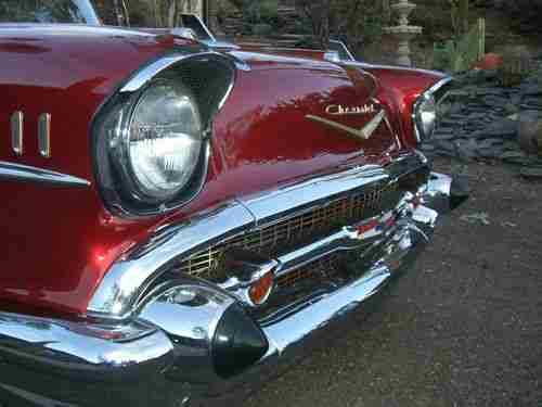 1957 Chevrolet Bel Air, 2dr hardtop, ZZ4-350/350 combo $46,950 or cash offer, image 10