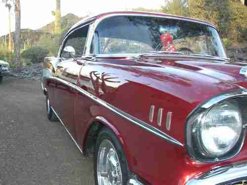 1957 Chevrolet Bel Air, 2dr hardtop, ZZ4-350/350 combo $46,950 or cash offer, image 16