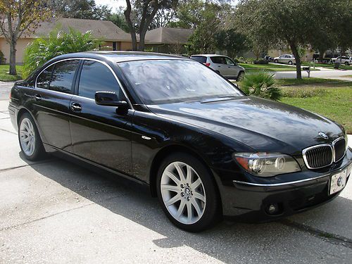 BMW 750 I Black