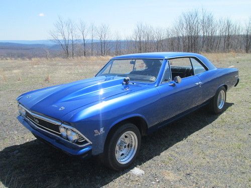 66 chevelle ss396 clone coupe big block 454 th400 12 bolt posi no reserve auctio