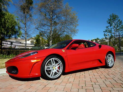 California pristine ferrari f430 coupe / rare 6 speed / beautiful show car