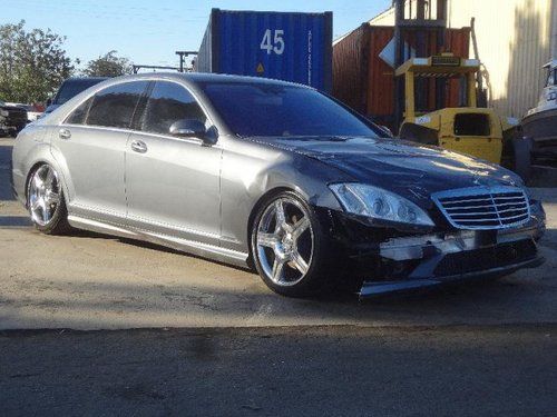 2007 mercedes benz s550 damaged salvage runs! loaded luxurious priced to sell!!
