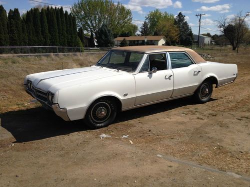 66 oldsmobile f-85 cutlass 442 1966 330 unrestored daily driver very nice!!