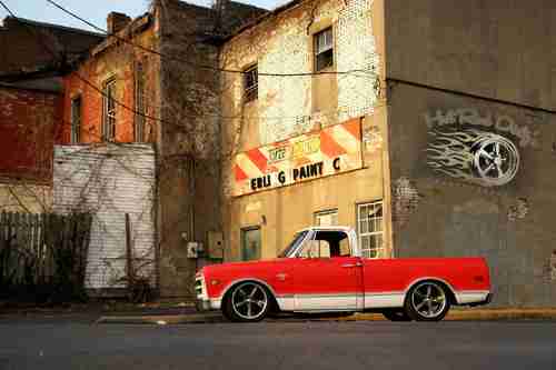 1968 C10 CHEVY HOTROD RAT ROD STREET HOT ROD AIR RIDE BAGGED PATINA PICKUP TRUCK, image 3