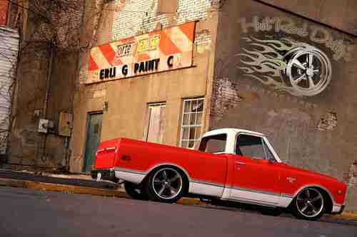 1968 C10 CHEVY HOTROD RAT ROD STREET HOT ROD AIR RIDE BAGGED PATINA PICKUP TRUCK, image 5