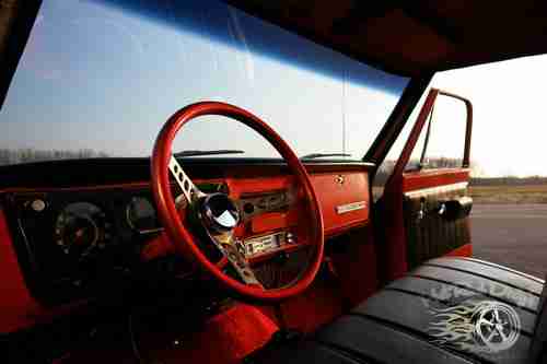 1968 C10 CHEVY HOTROD RAT ROD STREET HOT ROD AIR RIDE BAGGED PATINA PICKUP TRUCK, image 6