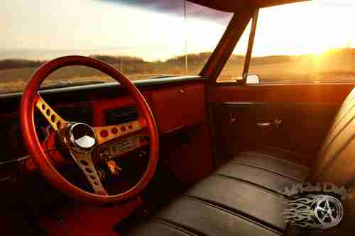 1968 C10 CHEVY HOTROD RAT ROD STREET HOT ROD AIR RIDE BAGGED PATINA PICKUP TRUCK, image 8