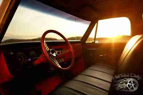 1968 C10 CHEVY HOTROD RAT ROD STREET HOT ROD AIR RIDE BAGGED PATINA PICKUP TRUCK, image 9