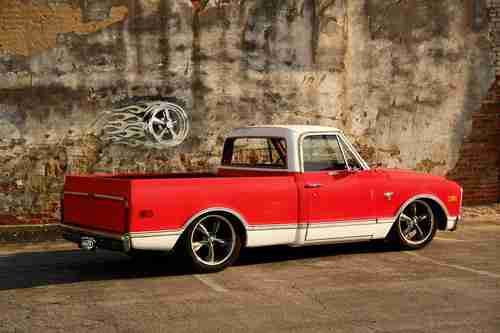 1968 C10 CHEVY HOTROD RAT ROD STREET HOT ROD AIR RIDE BAGGED PATINA PICKUP TRUCK, image 19