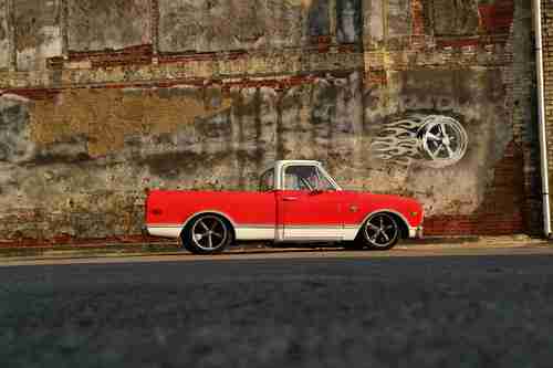 1968 C10 CHEVY HOTROD RAT ROD STREET HOT ROD AIR RIDE BAGGED PATINA PICKUP TRUCK, image 21