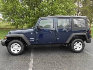 New jeep wrangler 4wd 4dr unlimited sport