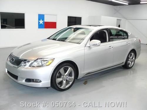 2010 lexus gs350 sunroof nav rear cam climate seats 18k texas direct auto