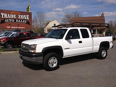 No reserve 4x4 ext cab great bed rack 2500 hd silverado good tires clean