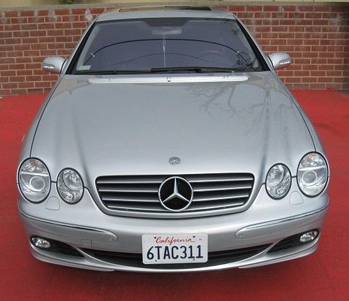 2005 mecedes benz cl-500  show room, very low mileage. xlant condition