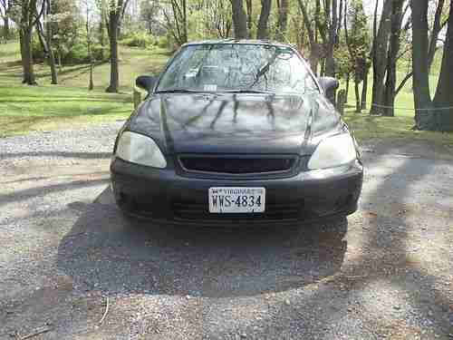 2000 Honda Civic Si, image 2