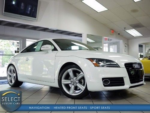 Stunning 1 owner tt 2.0 quattro navigation heated seat nappa leather xenon sat!!