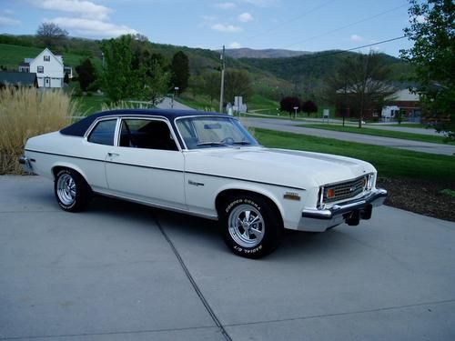 1974 chevrolet nova custom.. 350 cid v8.. auto.. 55k actual miles.. factory a/c