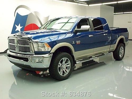 2011 dodge ram 3500 laramie mega 4x4 diesel sunroof nav texas direct auto