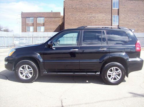 2008 lexus gx470 base sport utility 4-door 4.7l black automatic, 81126k miles