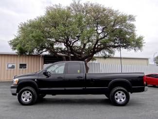 2006 black slt 5.9l i6 4x4 long bed 6-speed manual standard we finance