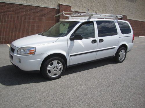 2006 chevrolet uplander cargo van v6 auto a/c astro cargo power options racks!!