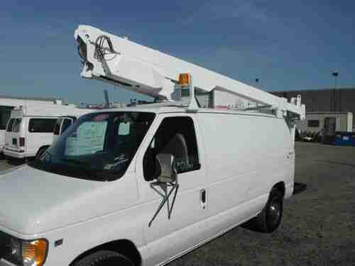 98 FORD E-350 BUCKET VAN BUCKET LIFT ONLY 52000 ORIGINAL MILES VERSA LIFT, US $11,500.00, image 11
