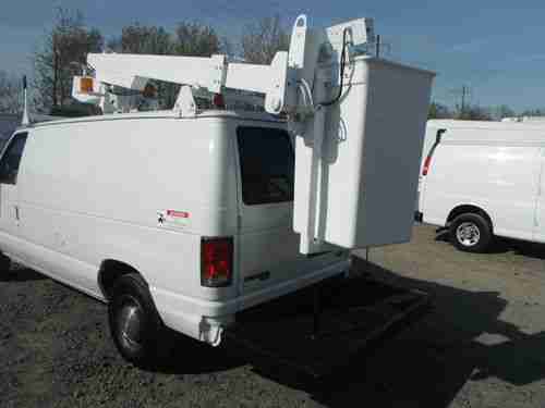 98 FORD E-350 BUCKET VAN BUCKET LIFT ONLY 52000 ORIGINAL MILES VERSA LIFT, US $11,500.00, image 13