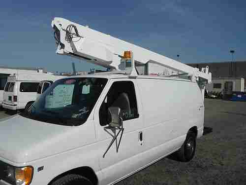 98 FORD E-350 BUCKET VAN BUCKET LIFT ONLY 52000 ORIGINAL MILES VERSA LIFT, US $11,500.00, image 16