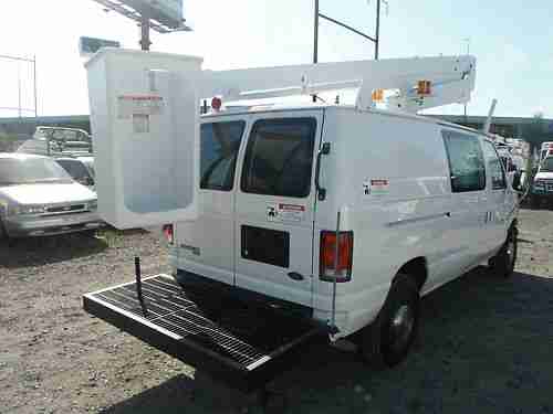 98 FORD E-350 BUCKET VAN BUCKET LIFT ONLY 52000 ORIGINAL MILES VERSA LIFT, US $11,500.00, image 17
