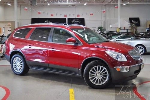 2010 buick enclave cxl with 1xl, navi, rear dvd, backup cam, xenon, wood, bose