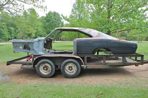 1968 dodge charger body shell dukes of hazzard bullitt mopar parts car 68 70