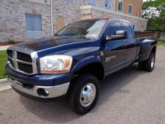 2006 ram 3500 dually 4x4 quad cab slt 5.9l cummins turbo diesel 6-speed manual