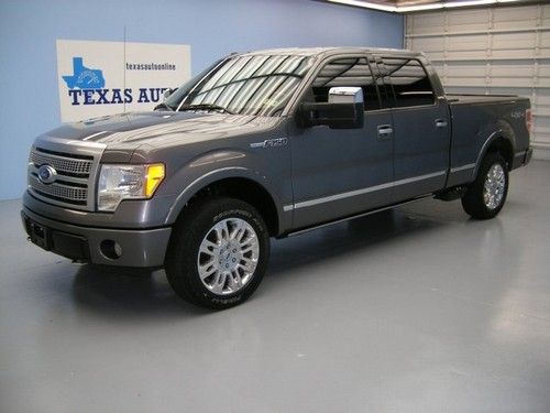 We finance!!!  2010 ford f-150 platinum 4x4 flex-fuel auto roof nav rcam sync !!