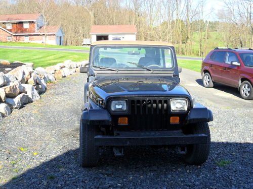 1987 jeep wrangler base sport utility 2-door 4.2l